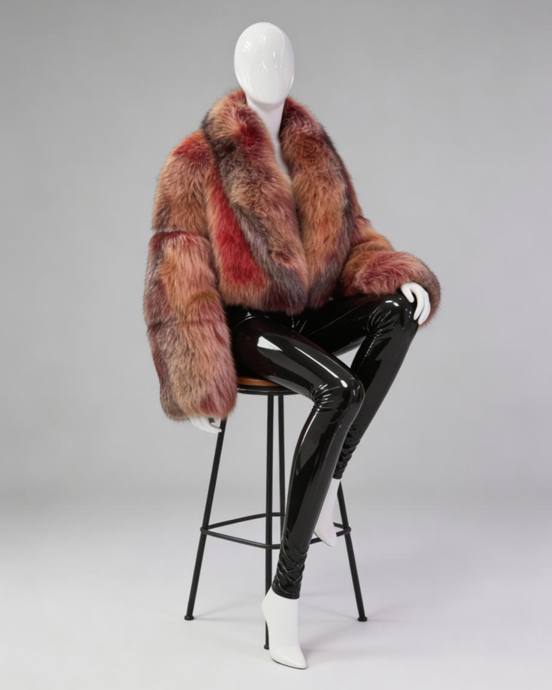 Mora Cropped Fox Fur