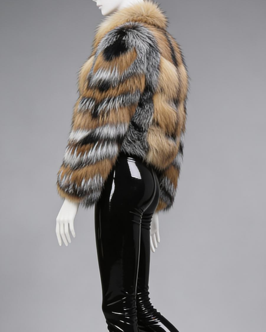 Mixed Silver Fox Fur