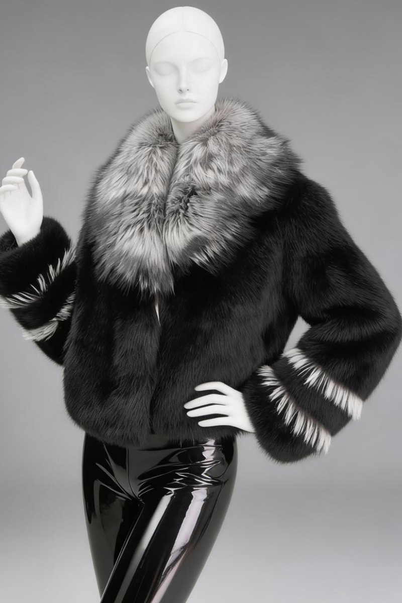 Noire Royale Fox Jacket