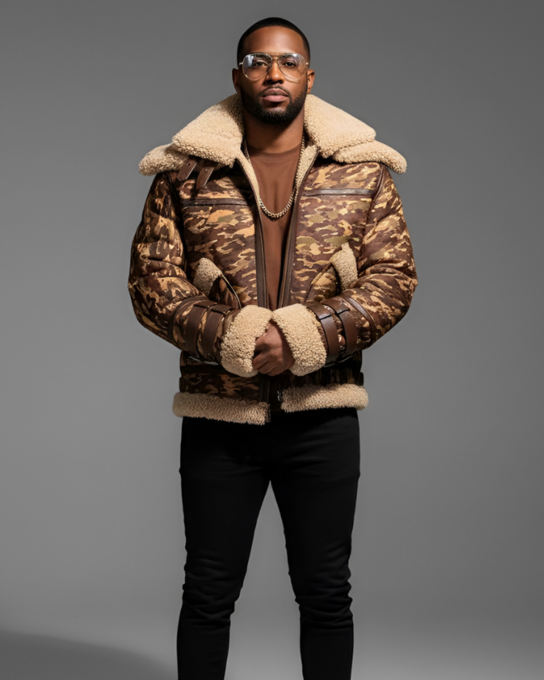 Drift Camo Shearling