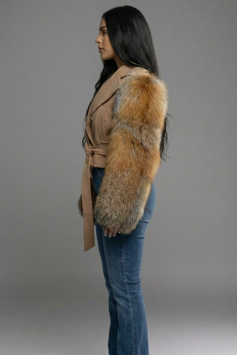 Mira Fox Cashmere Coat