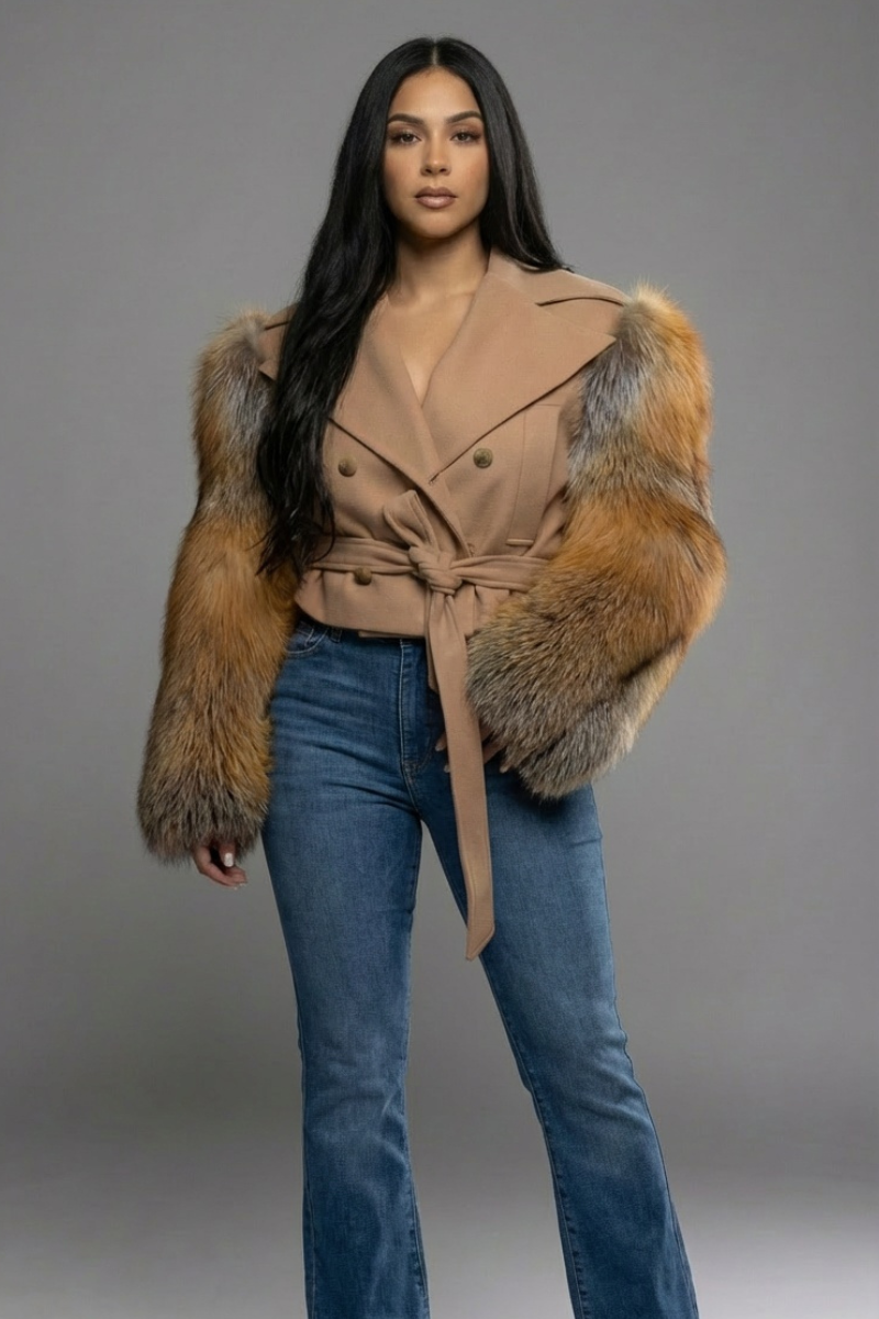 Mira Fox Cashmere Coat