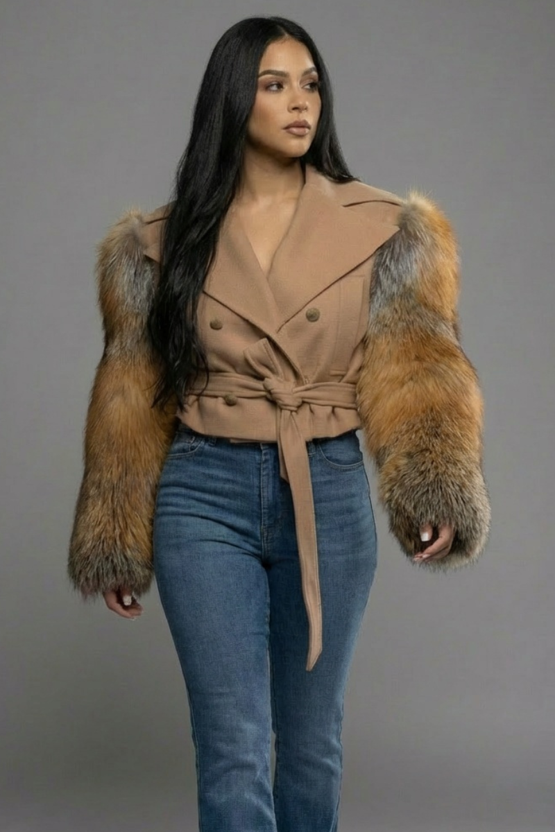 Mira Fox Cashmere Coat