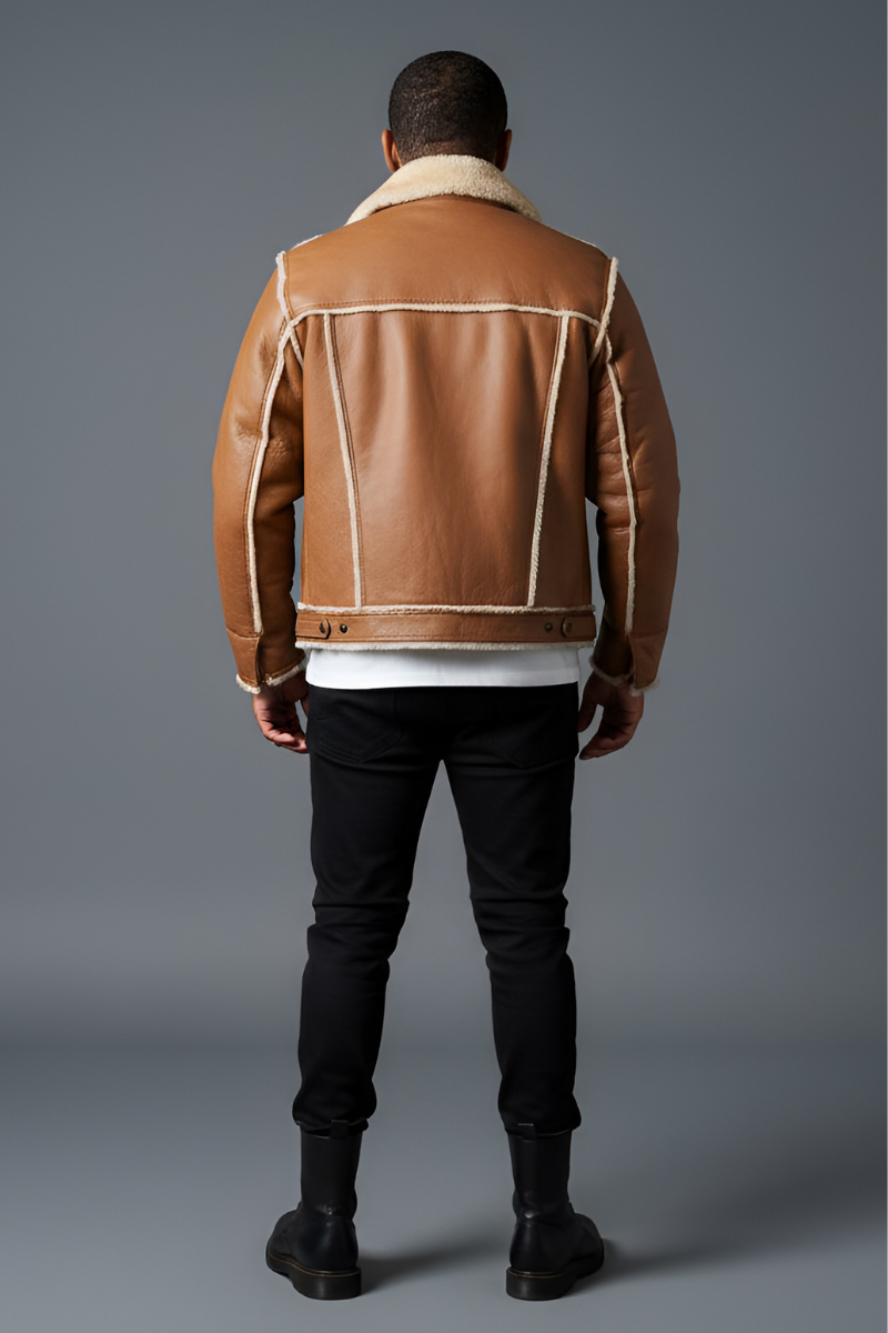 Ziggy Shearling Chic Coat