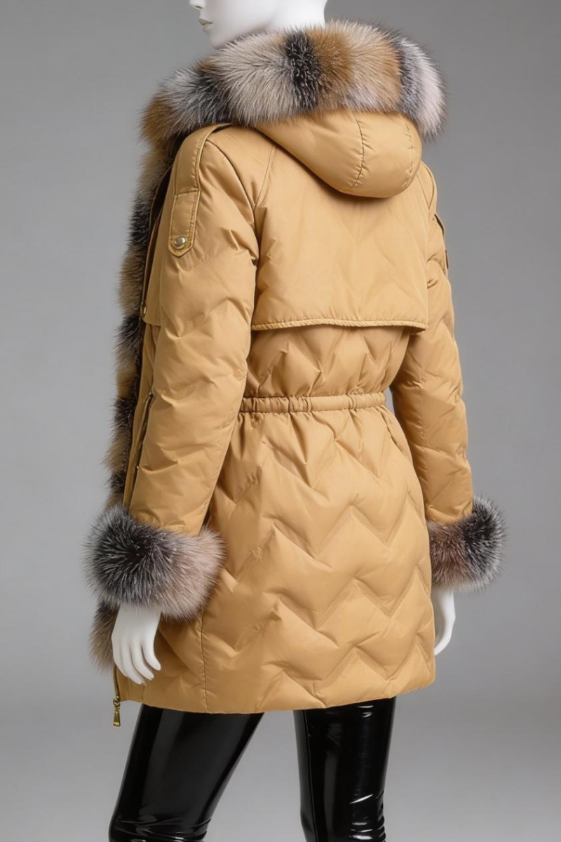Tan Fox Parka