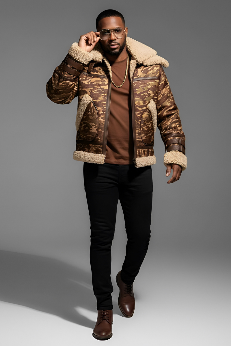 Drift Camo Shearling