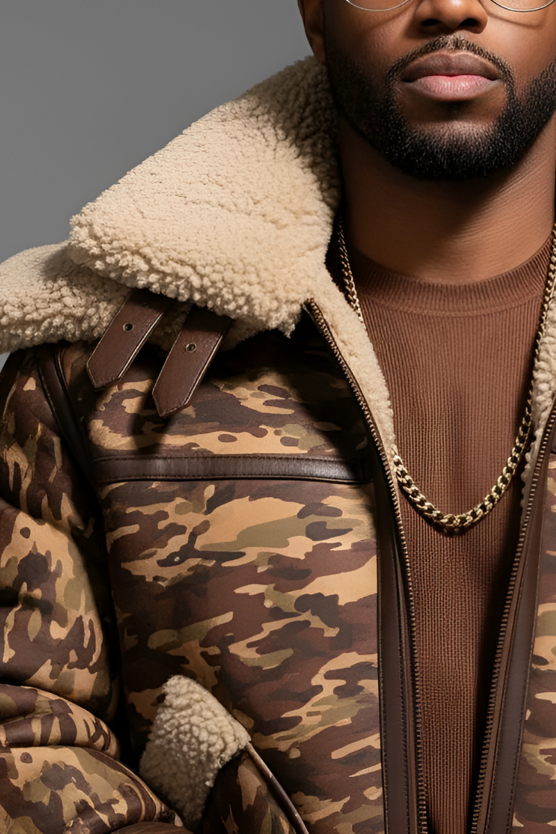 Drift Camo Shearling