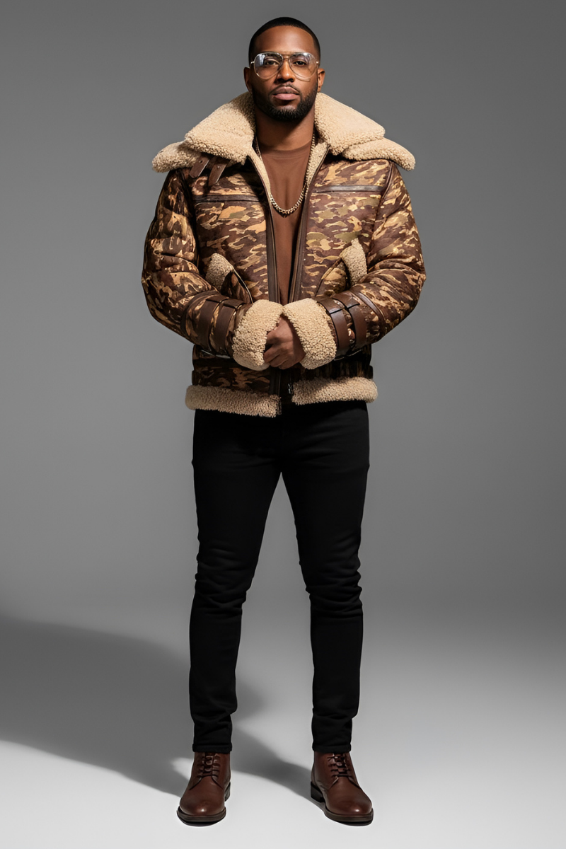 Drift Camo Shearling