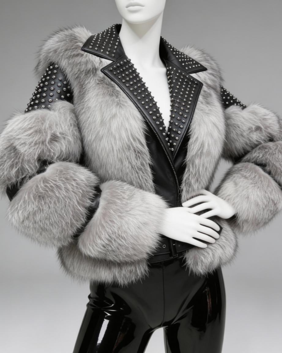 Silver Fox Moto Jacket