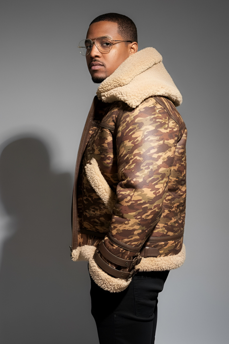 Drift Camo Shearling