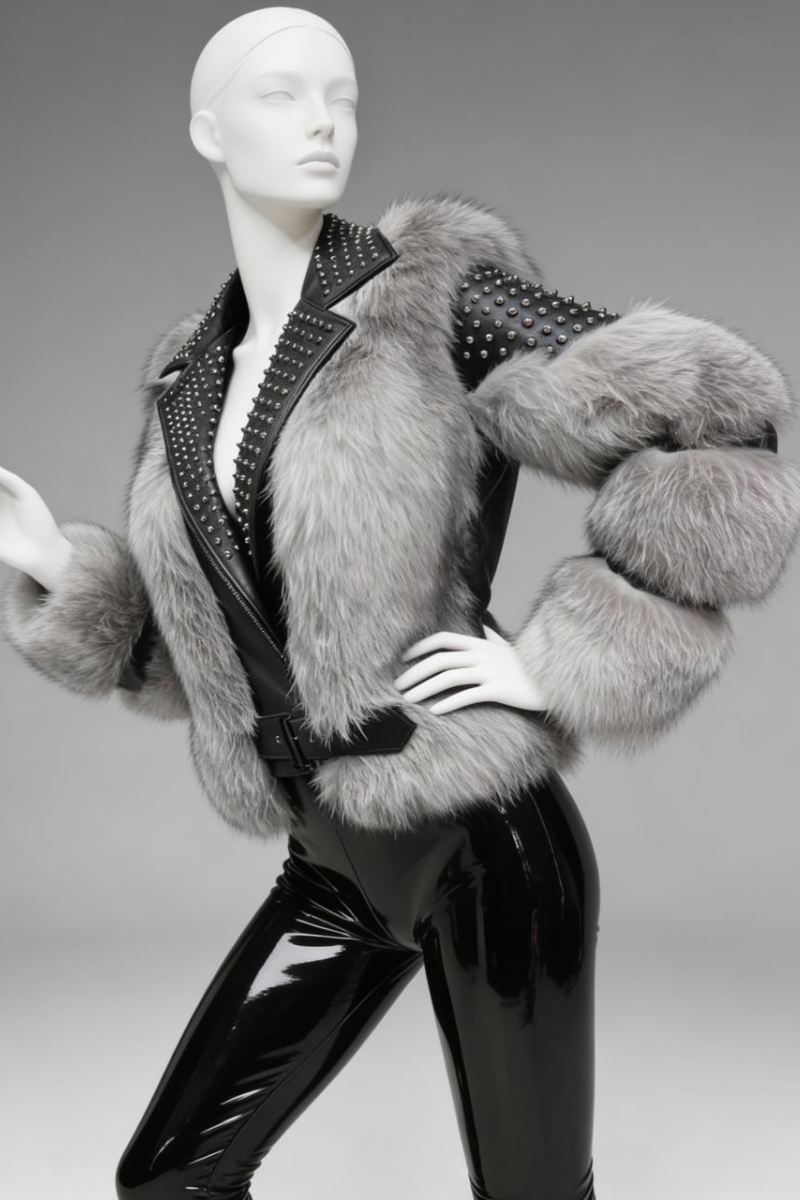 Silver Fox Moto Jacket