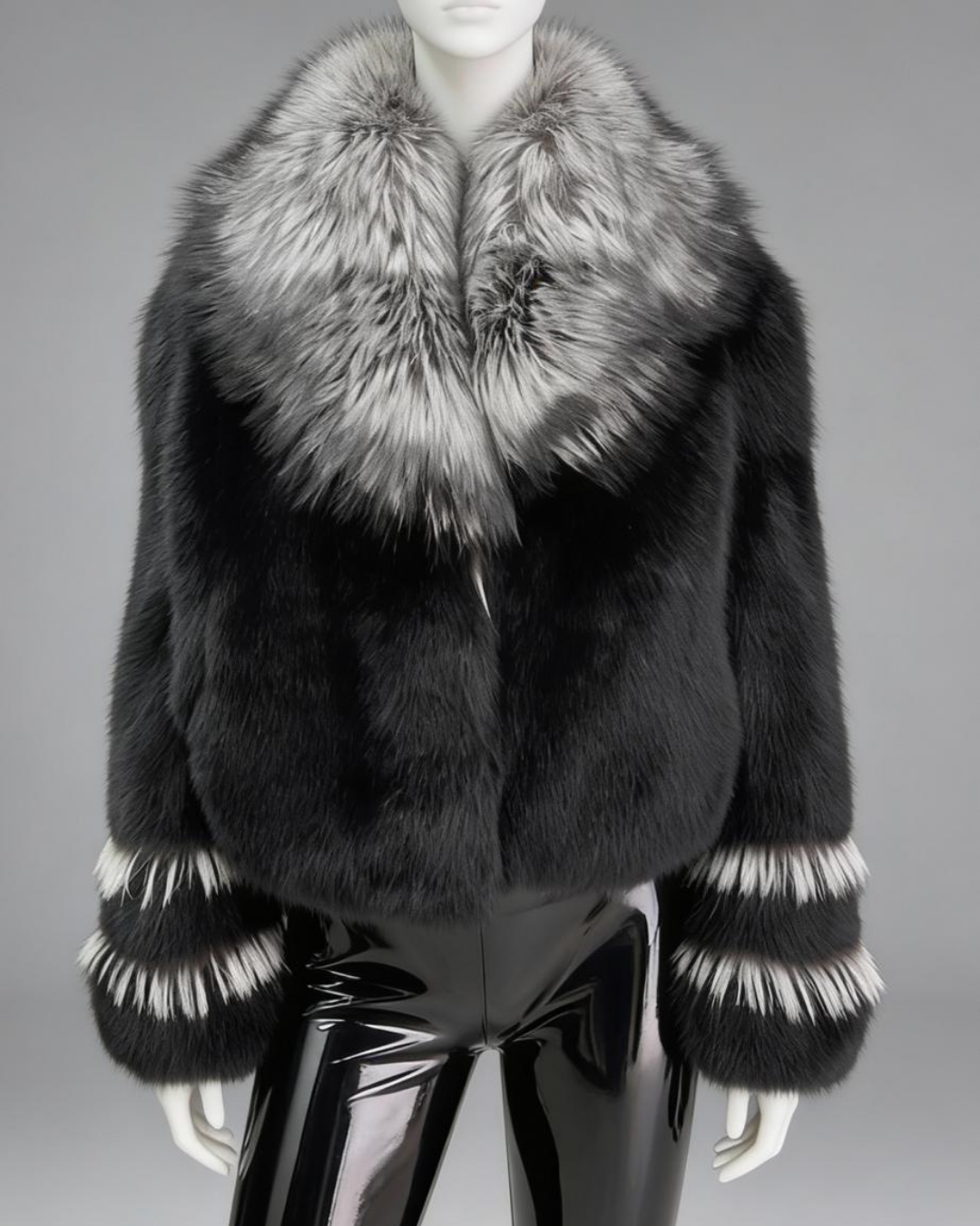 Noire Royale Fox Jacket